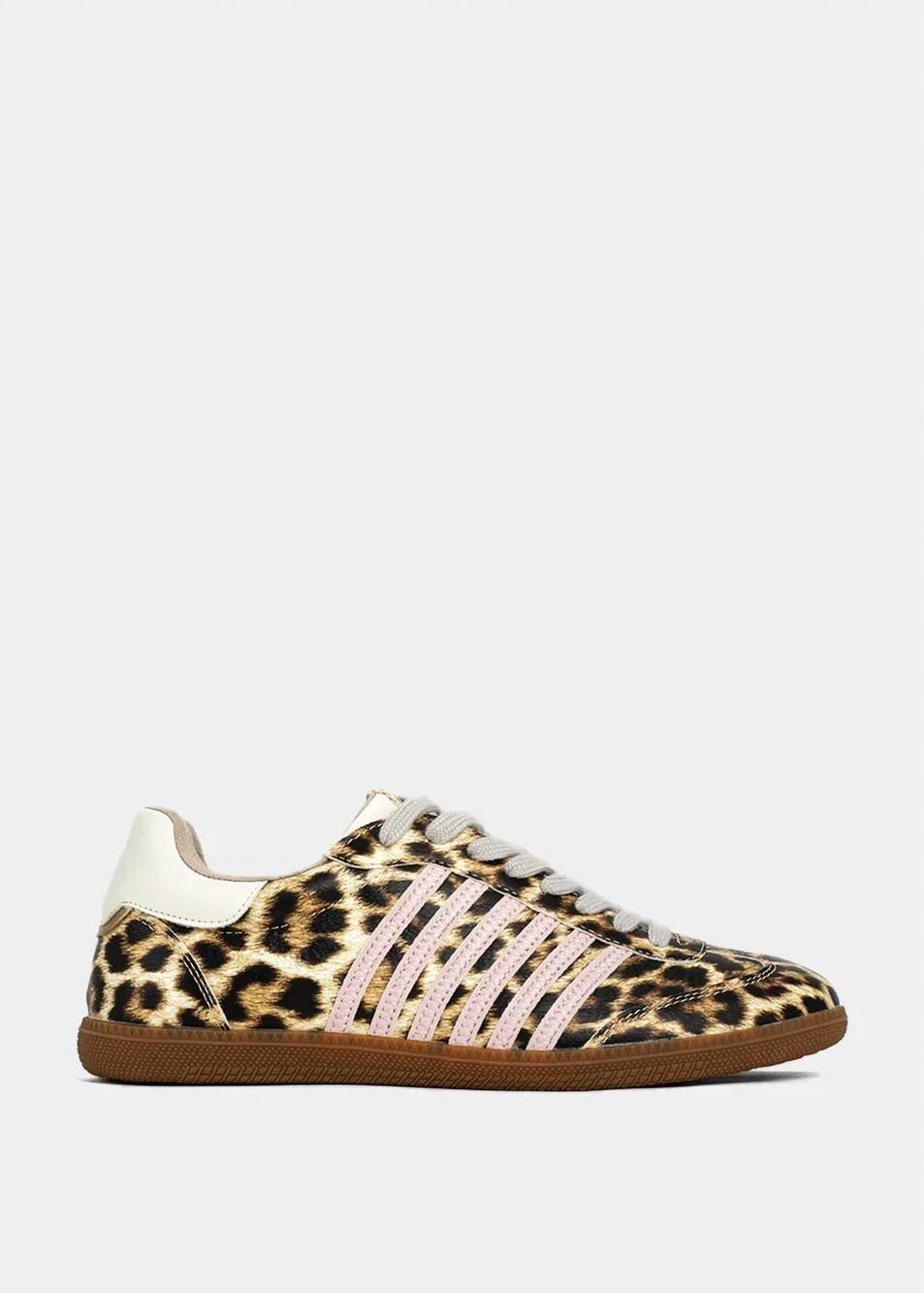NEW SHU SHOP women's stevie sneaker in leopard print
